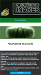 Mobile Screenshot of neumaticoslinares.com